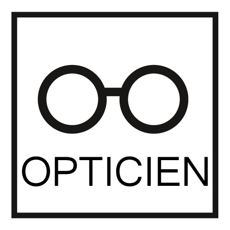 Sticker lunettes opticien